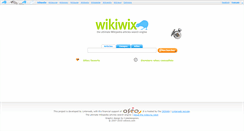 Desktop Screenshot of fr.wikiwix.com