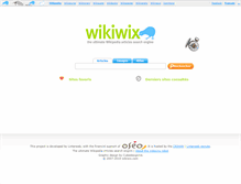 Tablet Screenshot of fr.wikiwix.com