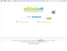 Tablet Screenshot of fi.wikiwix.com