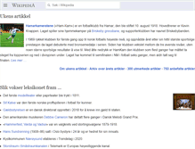 Tablet Screenshot of no.wikiwix.com