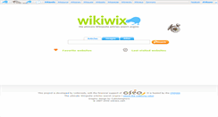 Desktop Screenshot of af.wikiwix.com