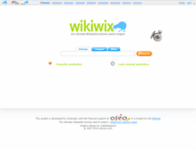 Tablet Screenshot of fa.wikiwix.com