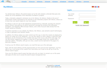 Tablet Screenshot of my.wikiwix.com