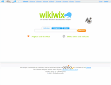 Tablet Screenshot of es.wikiwix.com