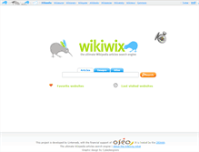 Tablet Screenshot of mr.wikiwix.com